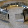 Vintage Unisex Sterling Silver 925 Articulated Bracelet - 28g, 19cm Image 5
