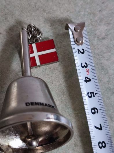 Lovely Silver Metal (( Denmark Breakfast Bell))