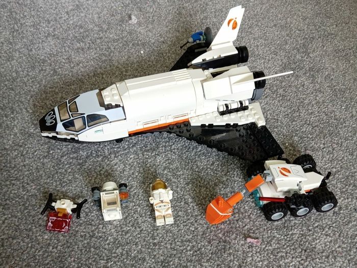 Lego Mars research mission.