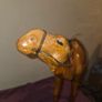 1960's Leather Wrapped Camel Statue Image 8