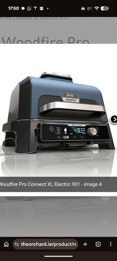 Ninja Woodfire Pro Connect XL Electric 901 - Brand new