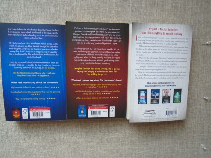 Book bundle, The Housemaid, Paperback books, FictionBooks