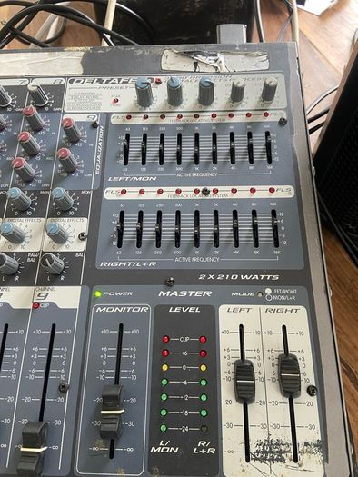 Peavey powered mixer desk