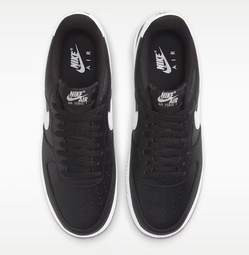 Nike Air Force 1 Black and White UK 11.5 Brand New and Unworn