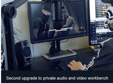 Logitech Blue Yeticaster  Microphone + Boom Arm