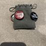 Dice bag with 4 pins Image 2