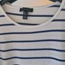 Navy/white striped top Image 2