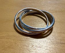 Sterling Silver  Triple Band...