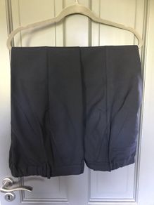 BN M&S navy boys regular trousers aged 9-10 years