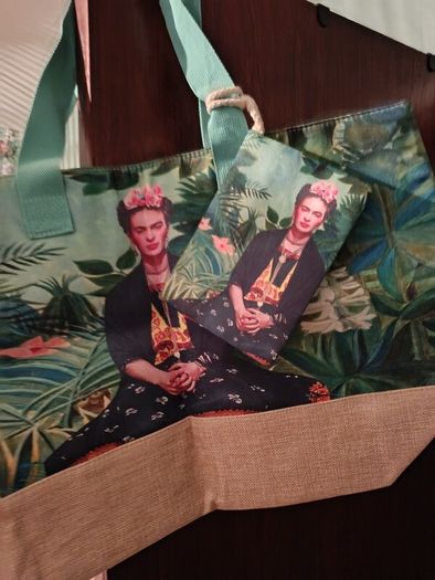Frido Kahlo extra large bag