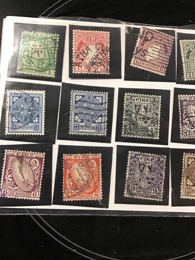 Old Irish Definitive Stamps