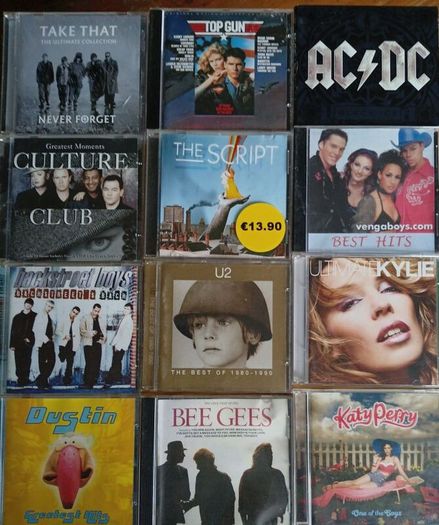 HUGE selection of all music cd's