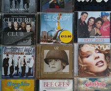HUGE selection of all music cd's