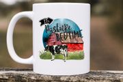 Personalised Novelty Mug - It's Pasture Bedtime