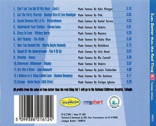 Even Better Than The Real Thing CD Vol.1 FREE DELIVERY!