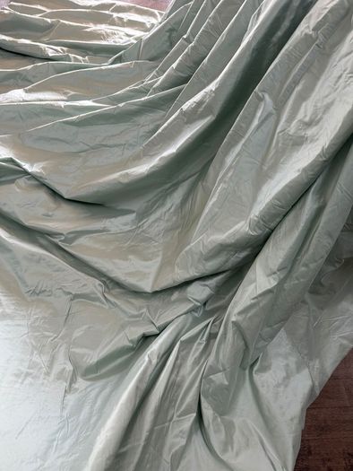 Colefax & Fowler Lucerne Silk INTERLINED Curtains 89 inch drop x 49 inch w per Panel 2 pairs Av