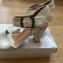 Cream Sandals by Isabella Rey of Italy Image 5