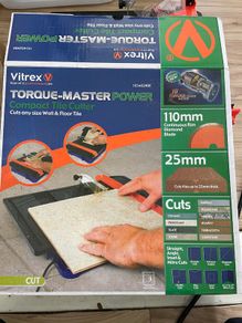 Torque master power compact tile cutter vitrex
