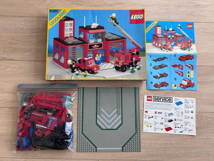 LEGO 6385 Fire House Legoland