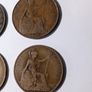 4 x UK old Pennies Image 3