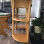 Vintage Style Wooden Cabinet with Chair Image 9