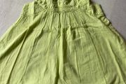Brand new Girl's Lime Cotton Summer Dress | Size 6 years