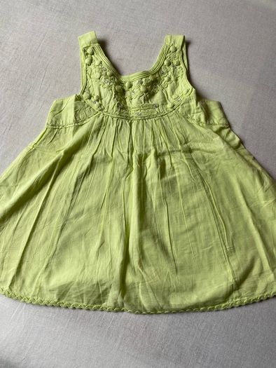 Brand new Girl's Lime Cotton Summer Dress | Size 6 years
