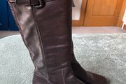 Brand New Cressy Knee High Leather Boots UK 6/ EU 40