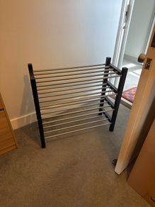 Shoe rack (2) Ikea Tjusig