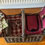 Wicker Picnic Basket for 4 Image 2