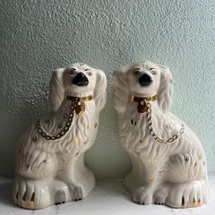 Staffordshire spaniel Pair