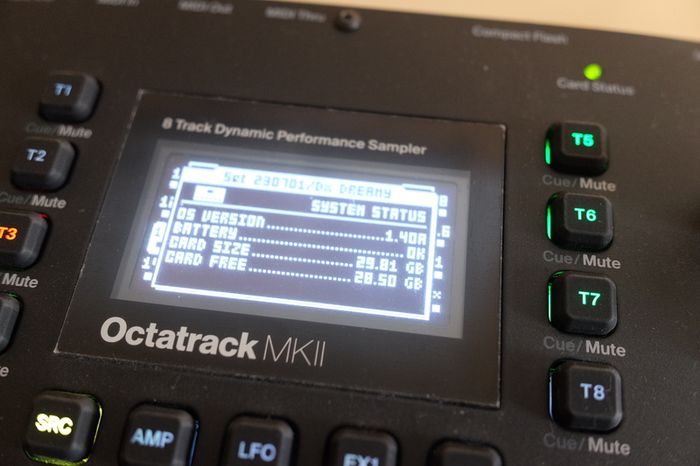 Elektron Octatrack MKII sampler