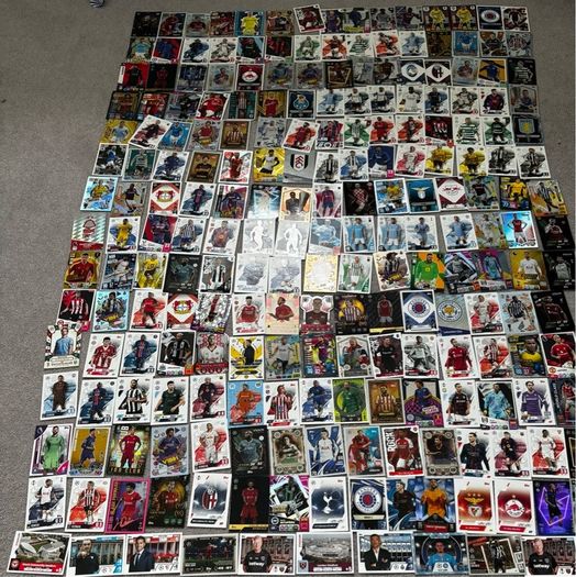 220 match attax cards