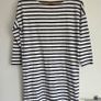 Patagonia Organic Cotton Navy & White Striped Breton Dress (Medium) Image 2