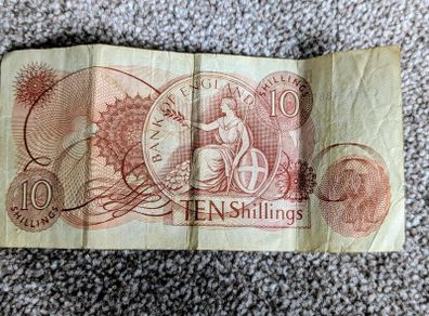 10 shillings bank note