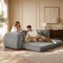 Softy Compressed Pull Out Sofa Bed - Grey Image 2