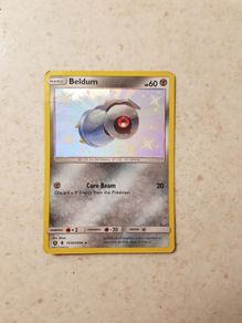 Shiny Beldum Pokemon Cards from Hidden Fates (SV30)