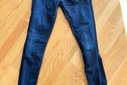 ZARA dark blue skinny jeans