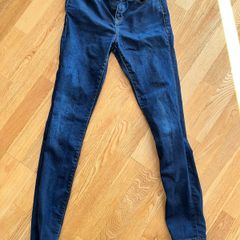 ZARA dark blue skinny jeans