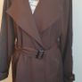 Orolay Women's Casual Notched Lapel Trench Coat Mid-Length Slim Fit Overcoat with Belt Image 6