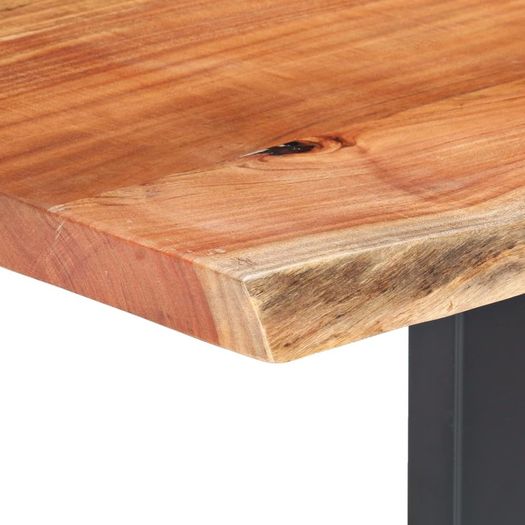 Dining Table with Live Edges Solid Acacia Wood 200 cm 6 cm