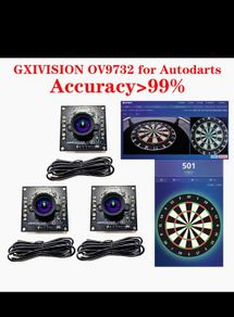 Gxivision USB camera module set x 3 for Autodarts setup OV9732
