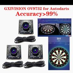 Gxivision USB camera module set x 3 for Autodarts setup OV9732