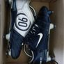 Football Boots Nike Air Zoom Total 90 III Navy/Silver (2004) Size 7.5UK SG Image 6