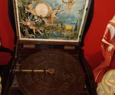 Antique  polyphon music box