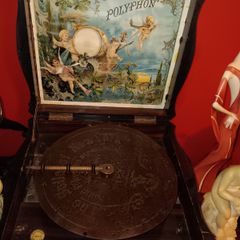 Antique  polyphon music box