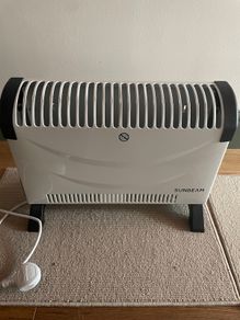 Convector heater with timer