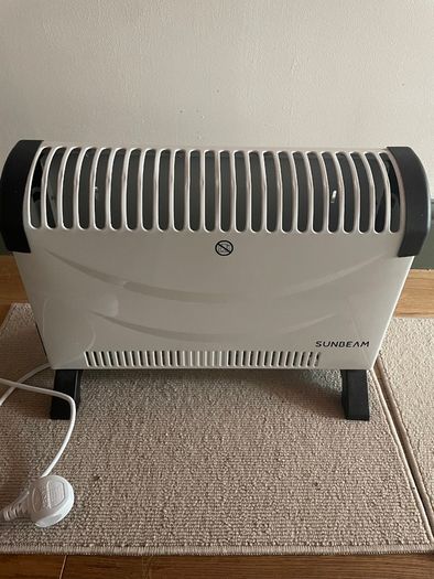 Convector heater with timer