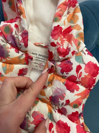 ZARA NEXT Baby girl Gilet 6-9 9-12 12-18