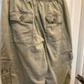 Marks and Spencer Soft Khaki Utility Cargo Trousers UK 8 Regular Image 5